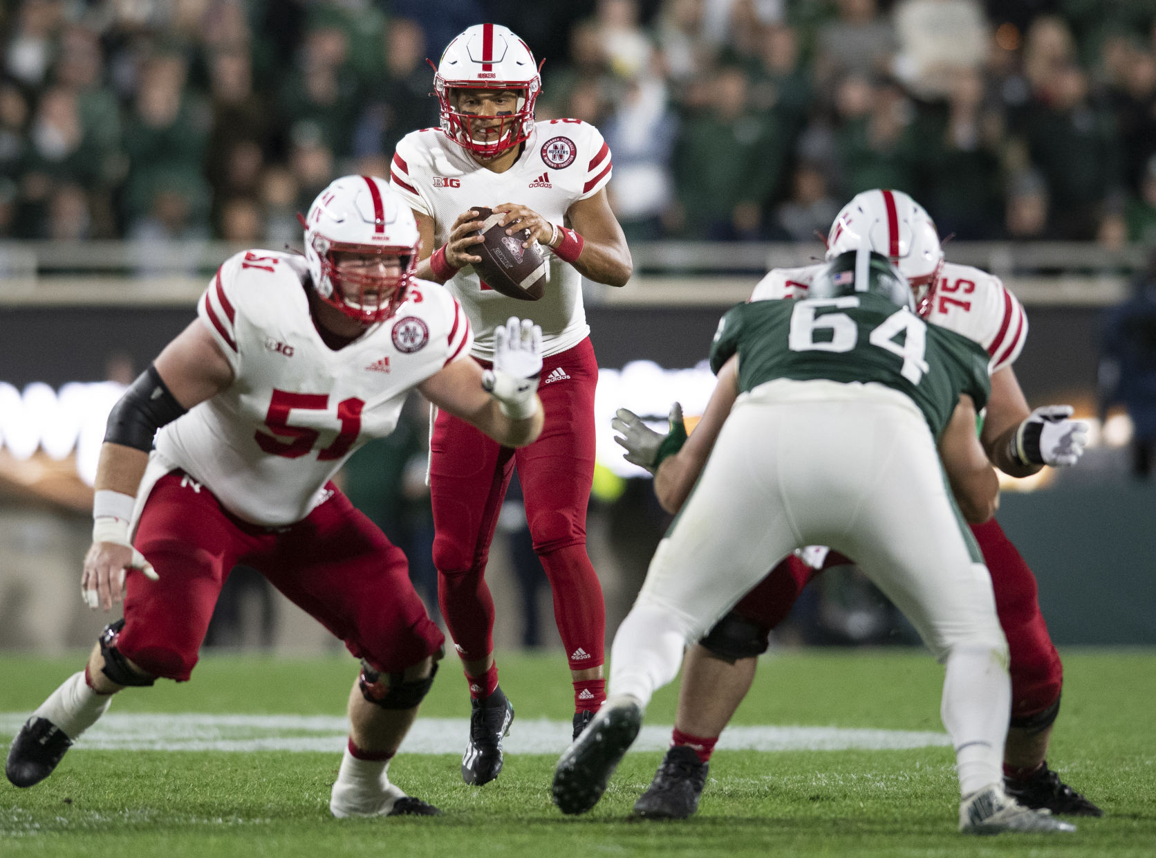 Nebraska vs. Michigan State, 9.25